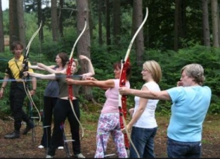  Descubrimiento del jalo con arco cerca de Agen